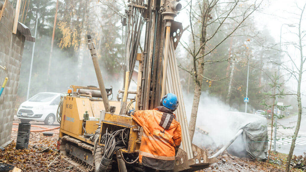 Miten maalämpökaivo porataan?